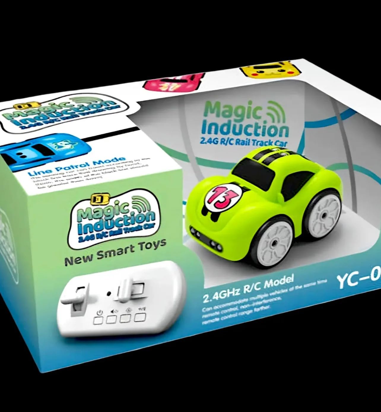 RAMNATH Magic Induction RC Intelligent Sensor Car – 2.4GHz Remote Control